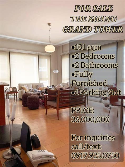 Condos for Sale at THE SHANG GRAND TOWER .